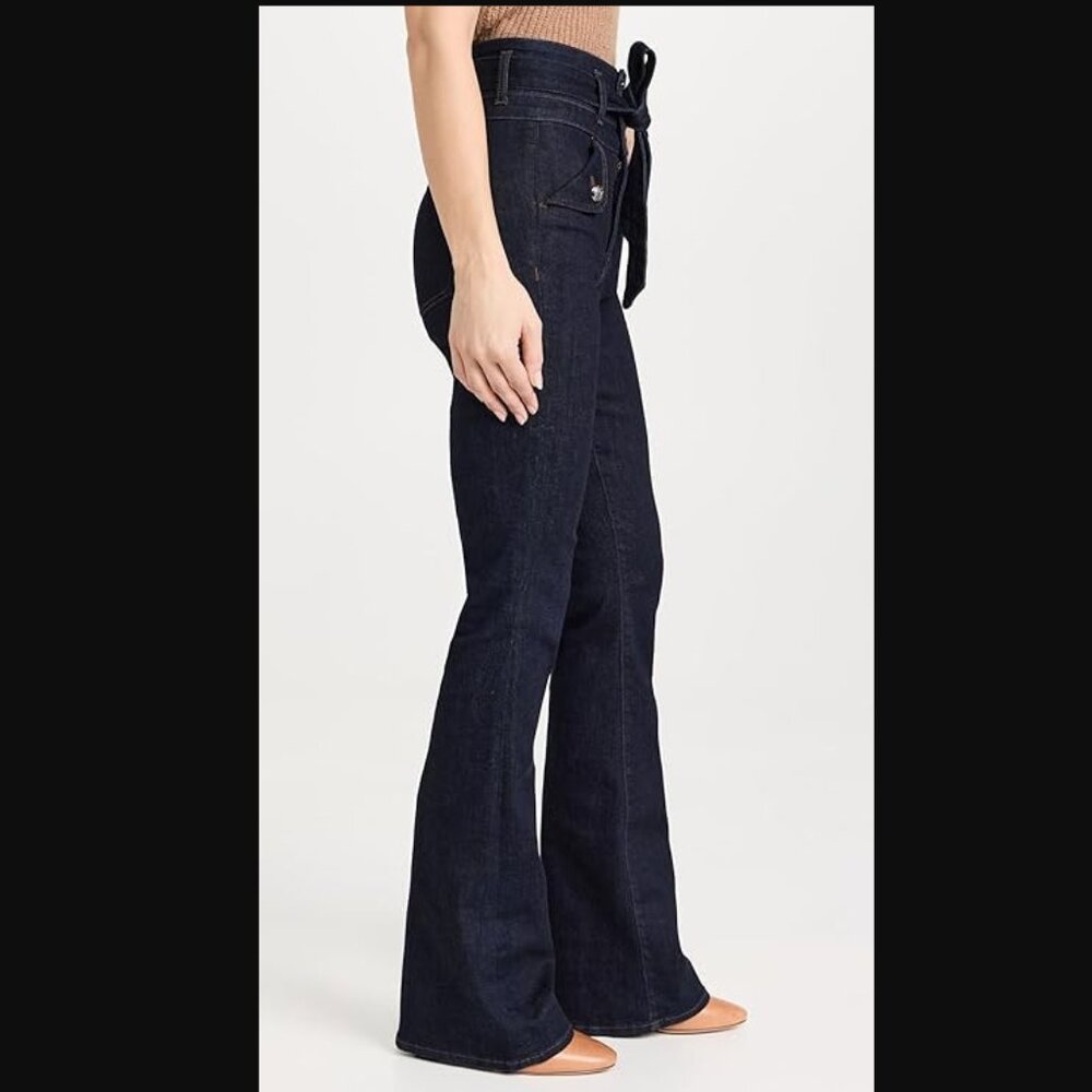 Veronica Beard Jean Giselle Skinny Flare Jeans Size 26 - Picture 2 of 14